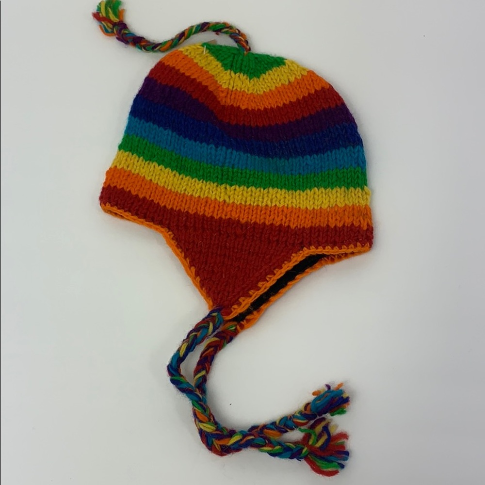 Hot Sale!!!Handmade Rainbow π hat - Picture 15 of 16